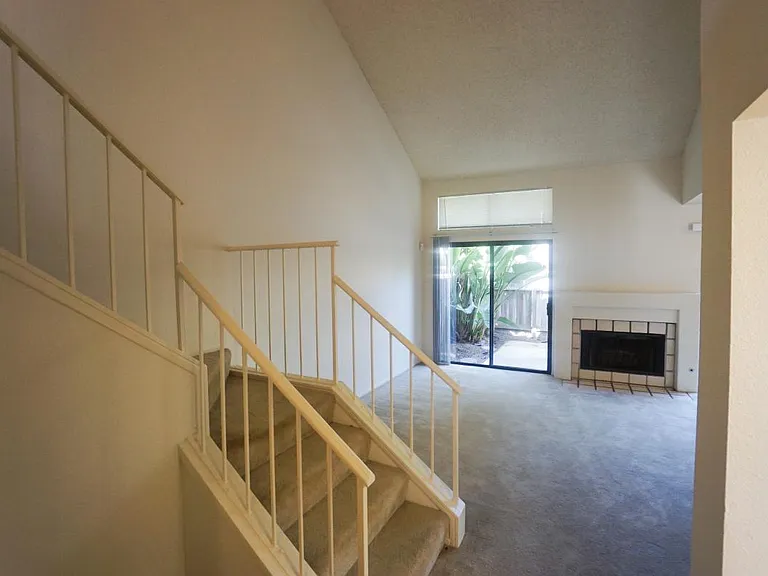 Living room before transformation